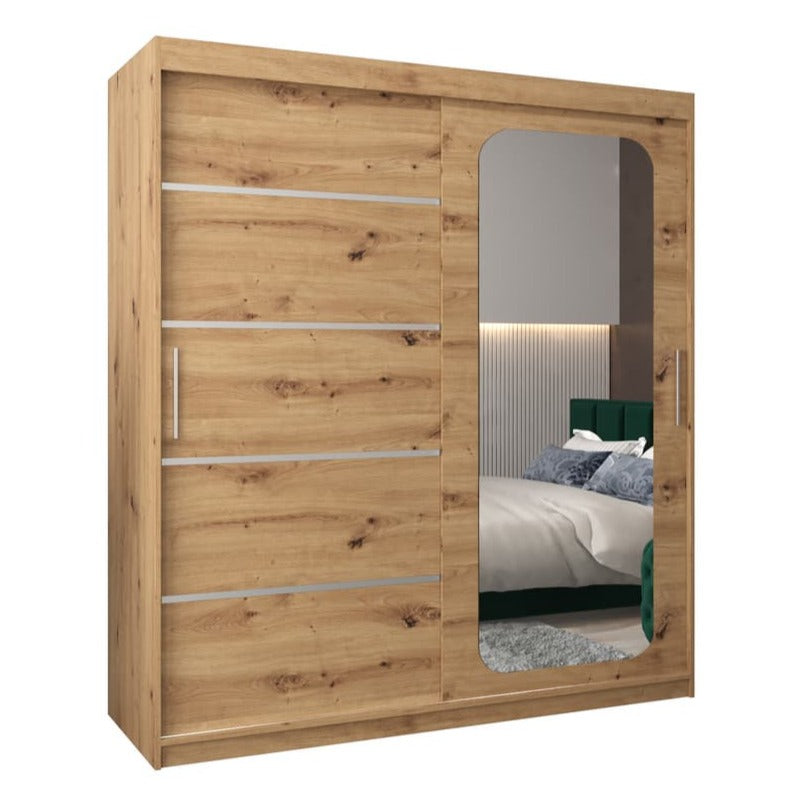 Uppsala V2 Sliding Door Wardrobe 180cm