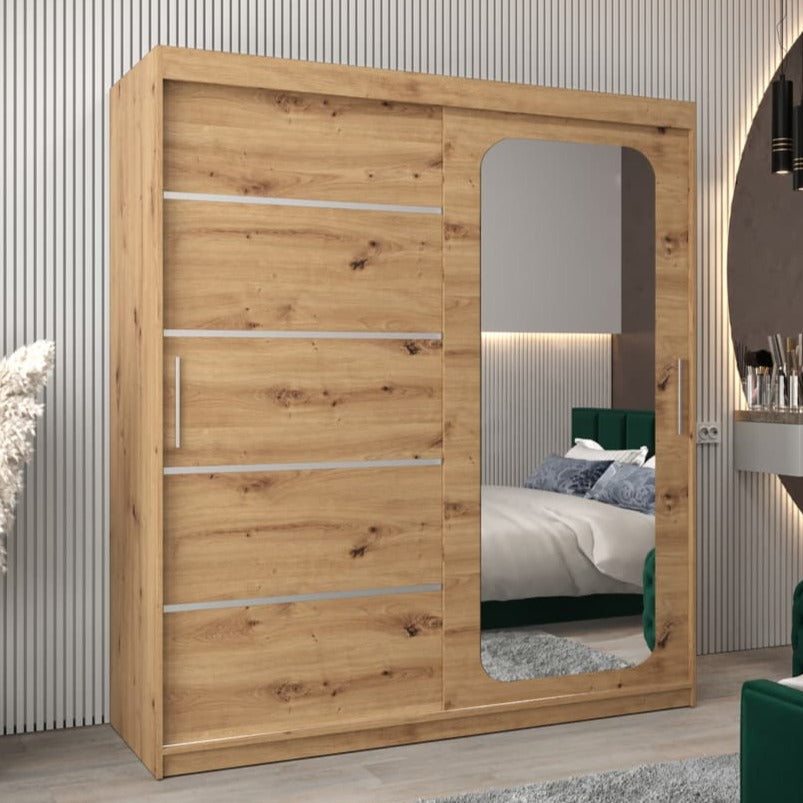 Uppsala V2 Sliding Door Wardrobe 180cm