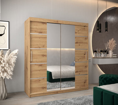 Verona 04 Sliding Door Wardrobe 180cm