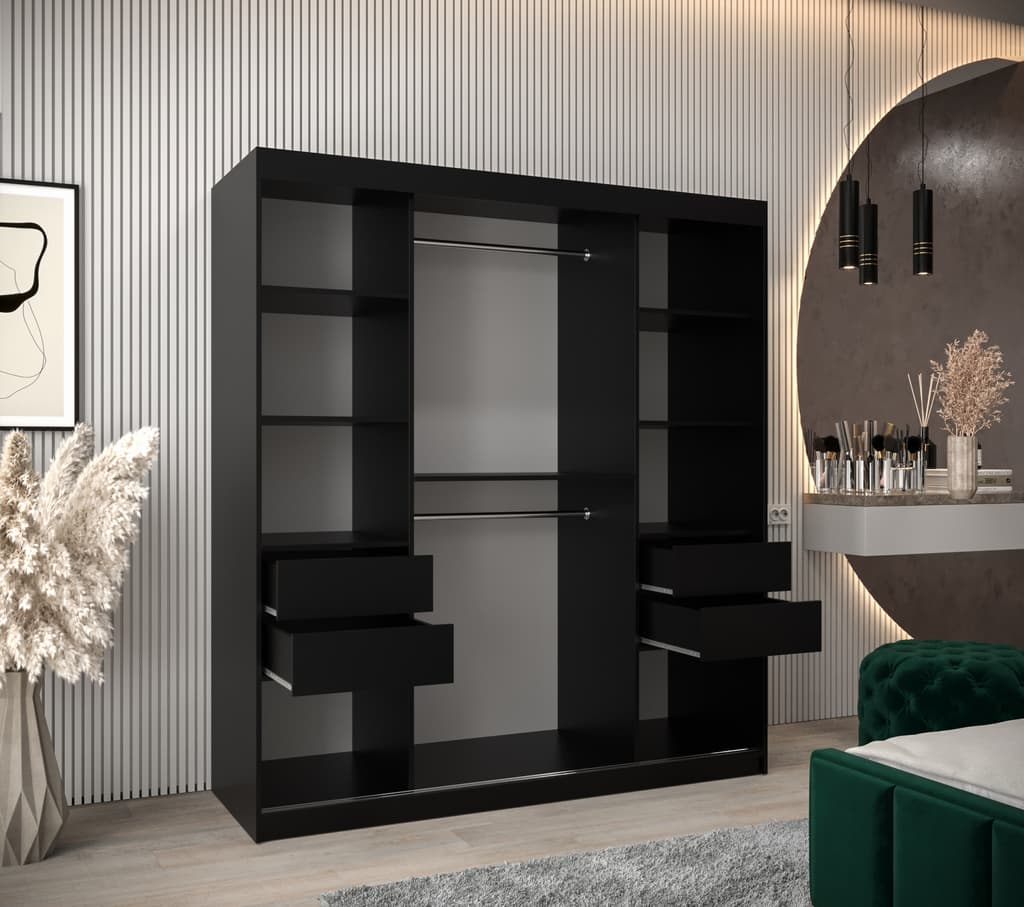 Verona 02 Sliding Door Wardrobe 180cm