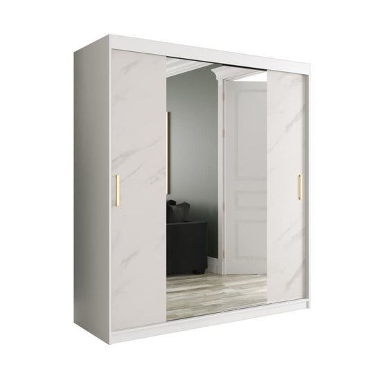 Geneva T1 Sliding Door Wardrobe 180cm