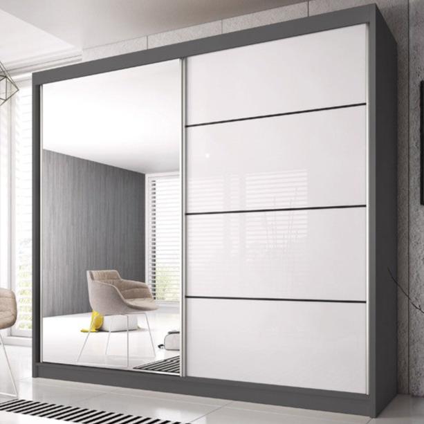 Multi 35 Sliding Door Wardrobe 183cm