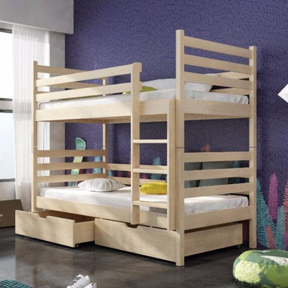 Preston Wooden Bunk Bed Nemo with Storage