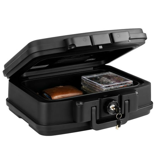 Fire and Water Resistant Portable Lockable Safe Chest