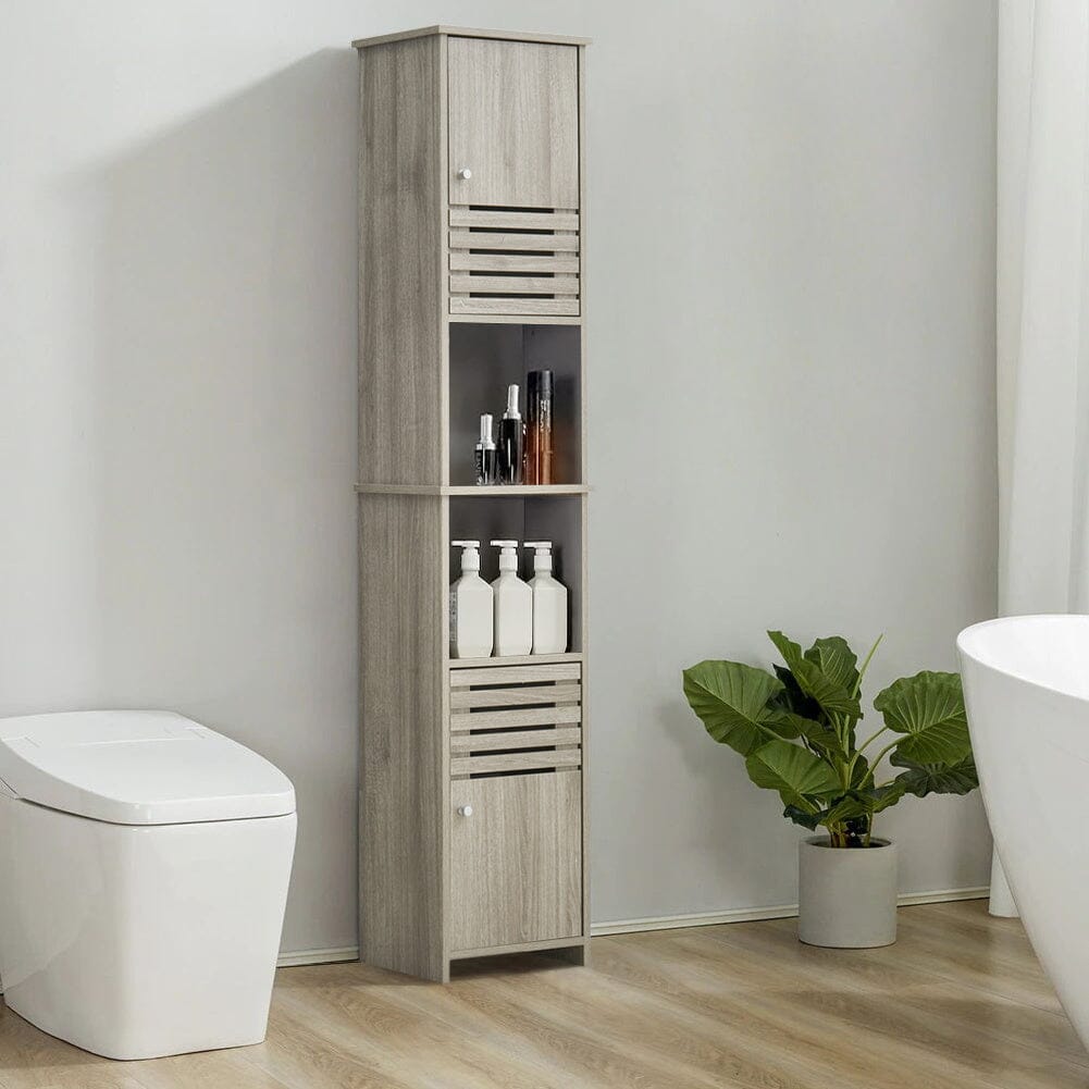 Freestanding Tall Bathroom Storage Cabinet