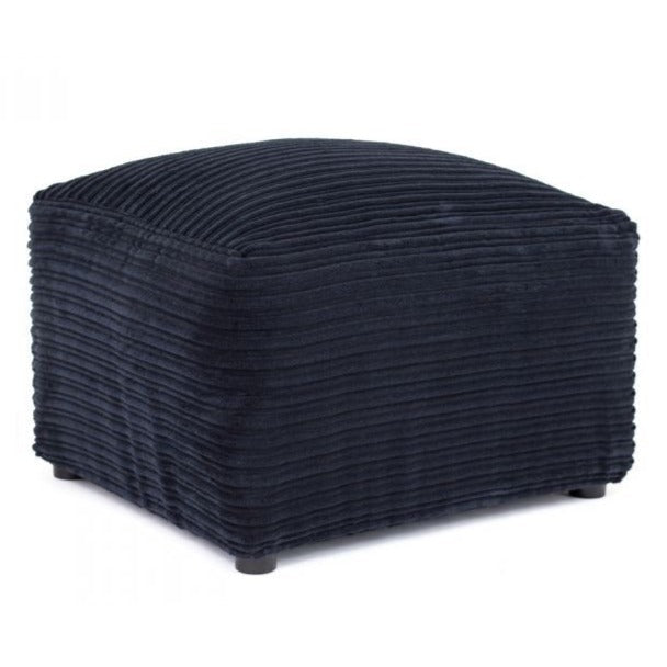 Sofa narożna Porto Jumbo Cord - brązowa