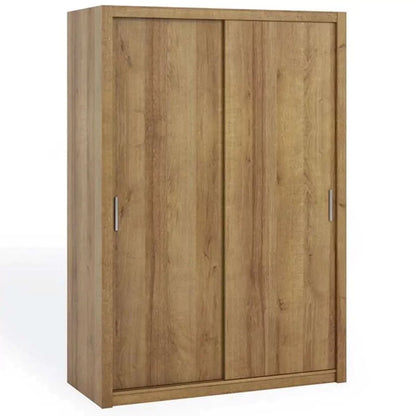 Bonito Sliding Door Wardrobe - 150 Gold Oak