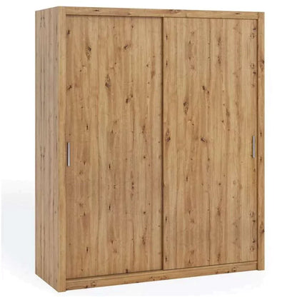 Bonito Sliding Door Wardrobe - 180 Oak Artisan