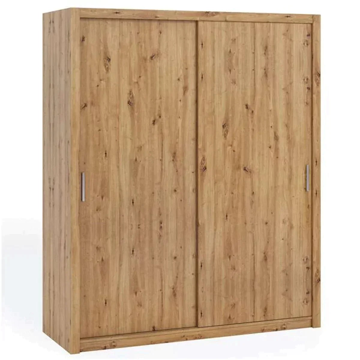 Bonito Sliding Door Wardrobe - 180 Oak Monastery