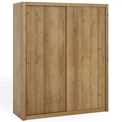 Bonito Sliding Door Wardrobe - 180 Gold Oak