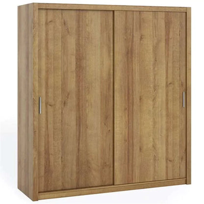 Bonito Sliding Door Wardrobe - 200 Gold Oak