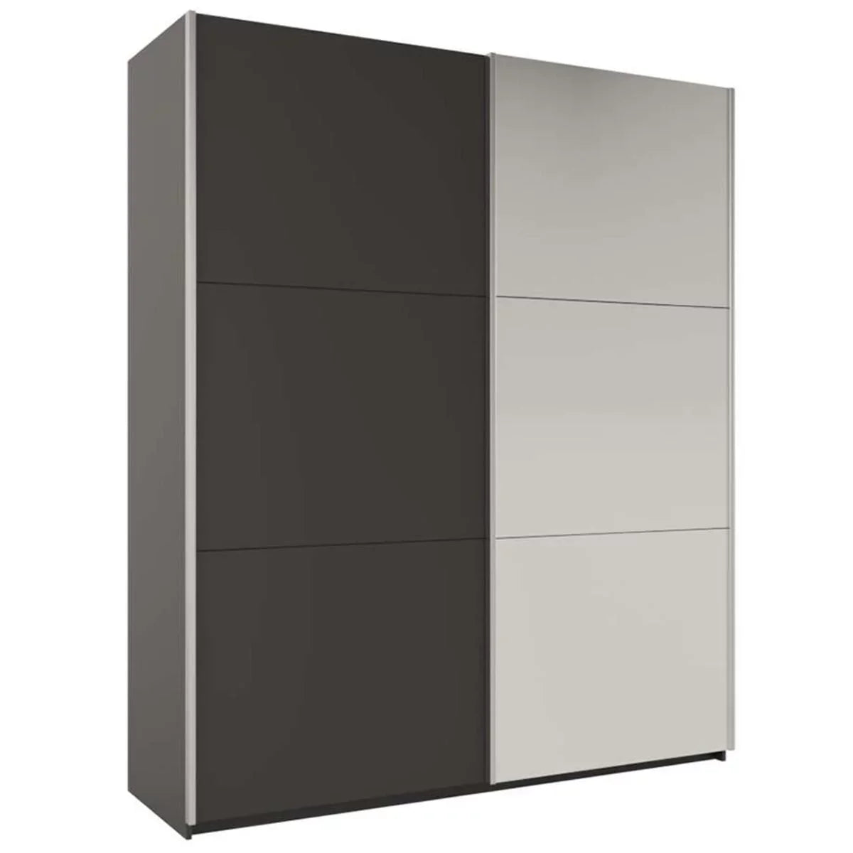 Wokingham Sliding Door Mirror 200cm Wardrobe - Platinum