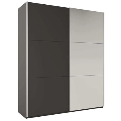 Wokingham Sliding Door Mirror 200cm Wardrobe - Platinum