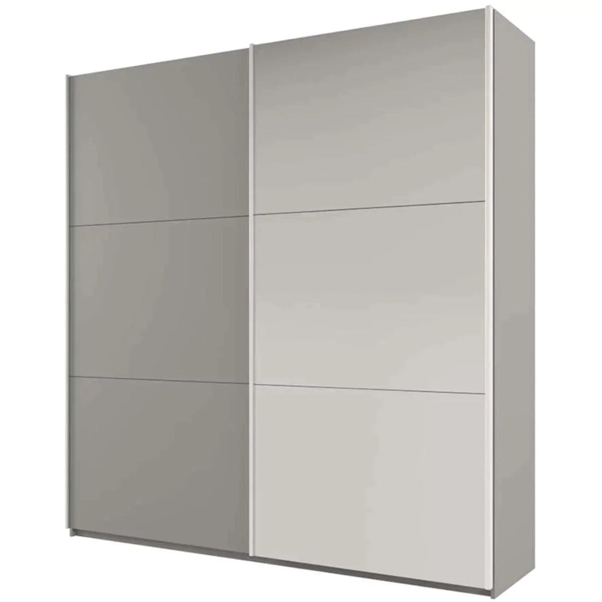 Wokingham Sliding Door Mirror 225cm Wardrobe - White