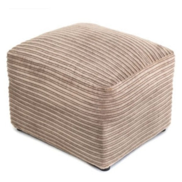 Sofa narożna Porto Jumbo Cord - brązowa