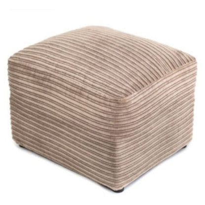 Sofa narożna Porto Jumbo Cord - brązowa