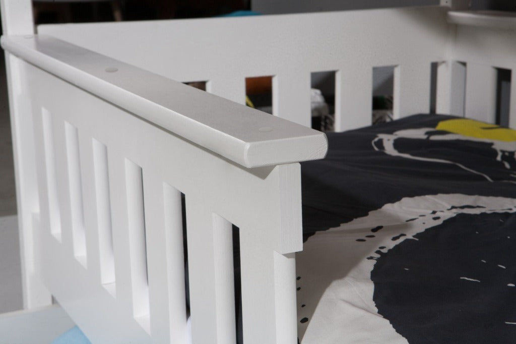 Plymouth Wooden Bunk Bed Tezo with Storage