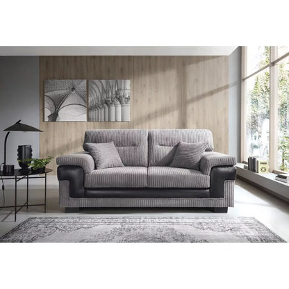 Samson Corded Fabric 3+2 Seater Sofa