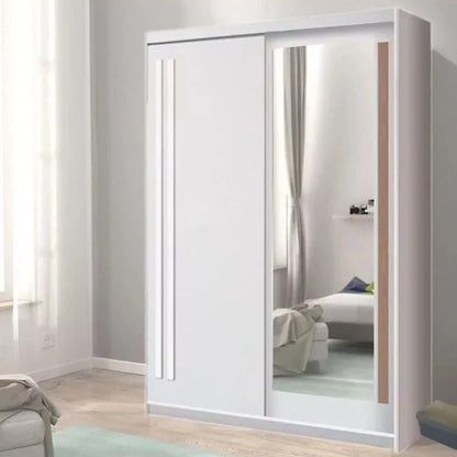 React Sliding Door Wardrobe 150cm - Anderson Pine