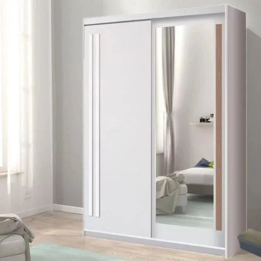 React Sliding Door Wardrobe 150cm - Anderson Pine