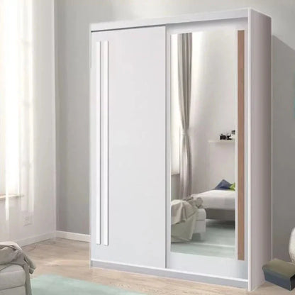 React Sliding Door Wardrobe 175cm - Anderson Pine