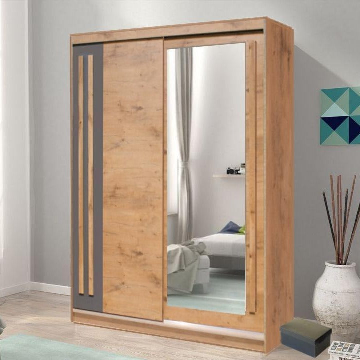 Effect 2 Sliding Door Wardrobe 175cm