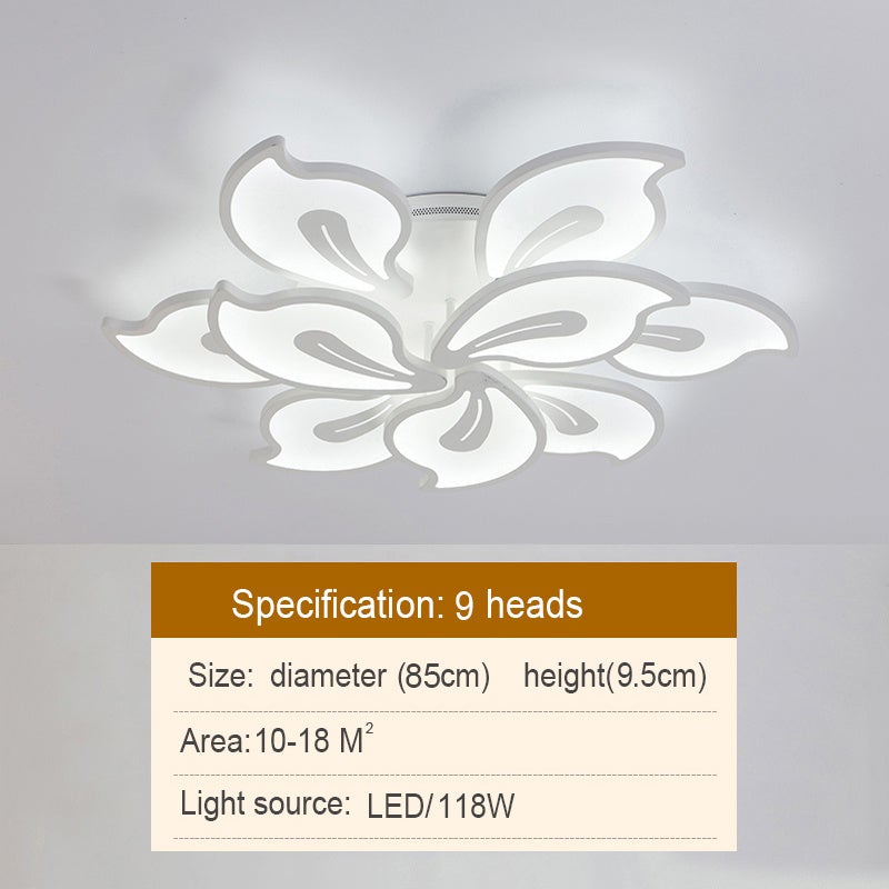 مصباح سقف Petal Modern LED قابل للتعتيم/غير قابل للتعتيم (الإصدار A)