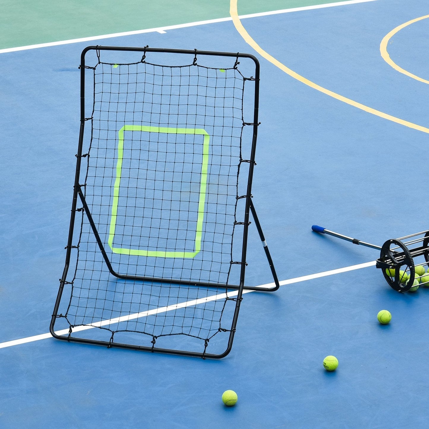 Rebounder Net Playback Soccer Football Game Spot Target Ball Rebounders Training Equipment Play Teaching