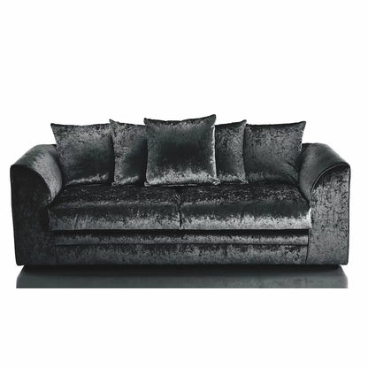 Arabia Crushed Velvet 3 Seater and 2 Seater Sofa Set