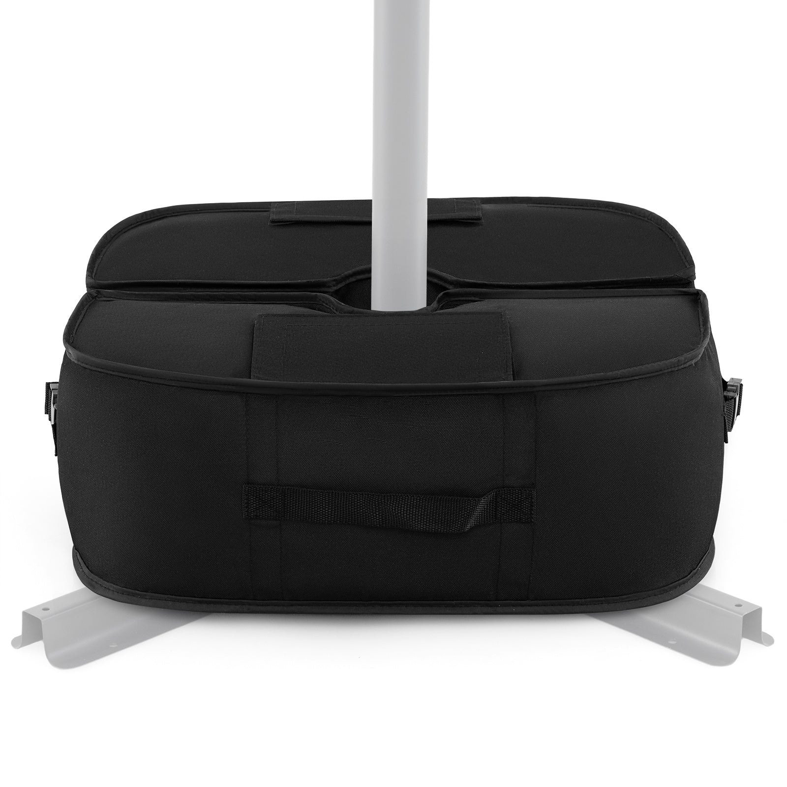 2-Pack 40 kg Umbrella Base Weight Sandbags-Black