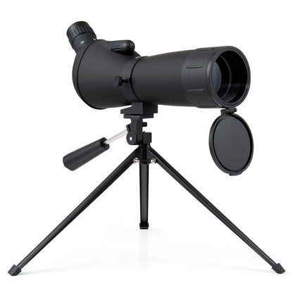 20-60x60 HD Spotting Scope with Tripod and Phone Adapter for Birds-Black