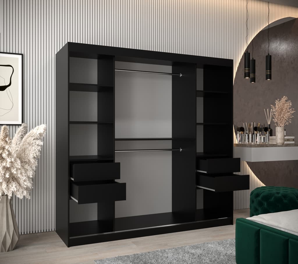 Madrid Sliding Door Wardrobe 200cm