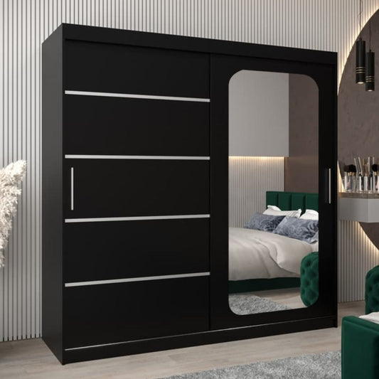 Uppsala V2 Sliding Door Wardrobe 200cm