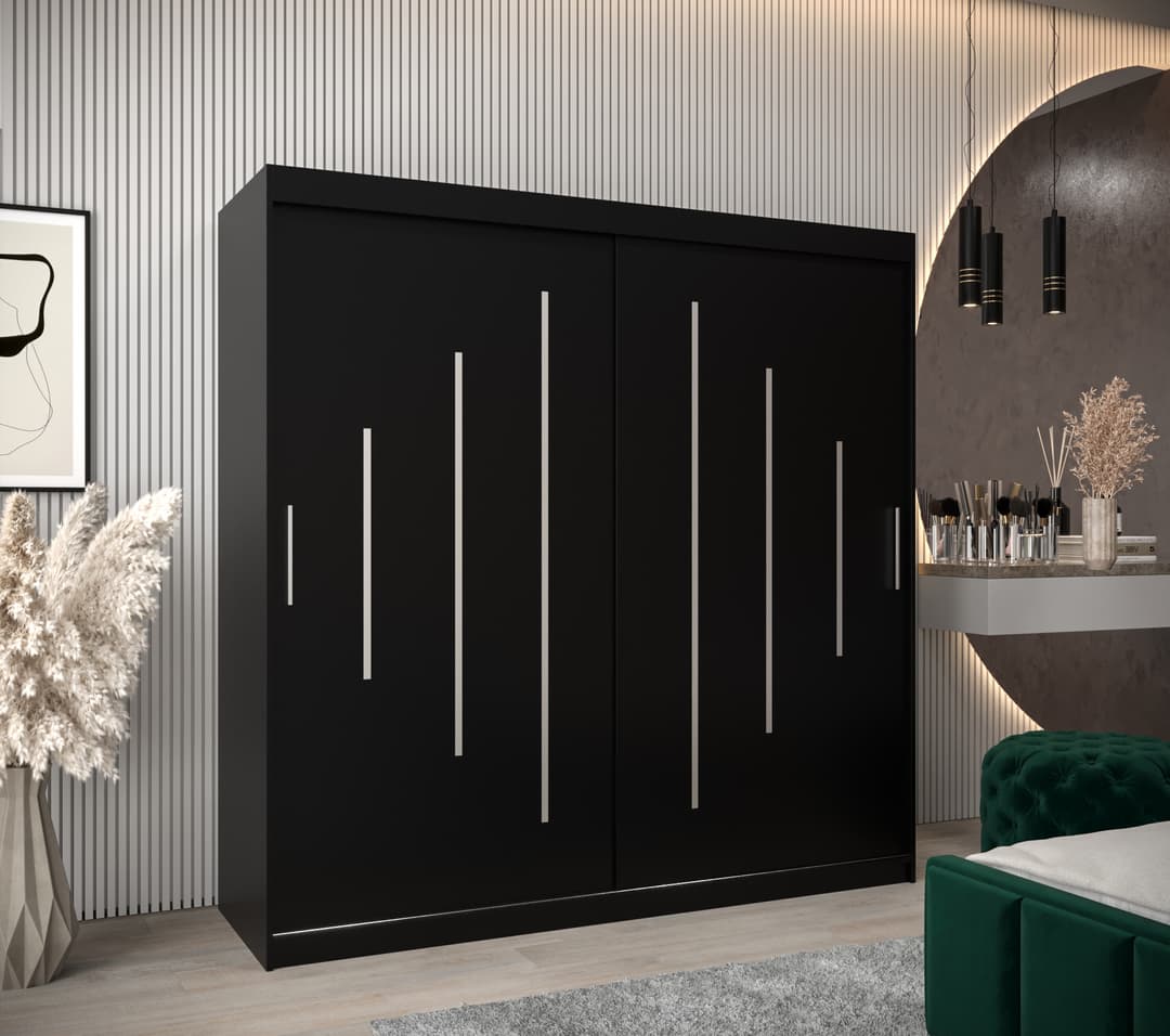 York Sliding Door Wardrobe 200cm