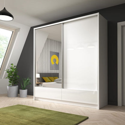 Aria I Sliding Door Wardrobe 204cm