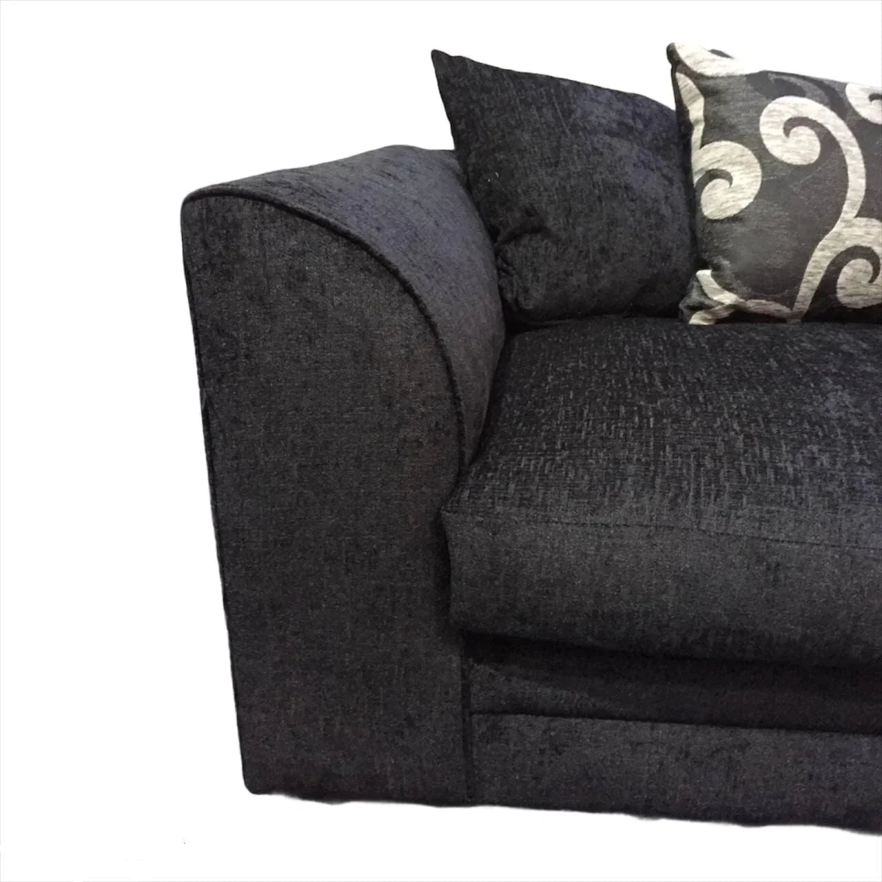 Brittany Chenille Fabric Corner Sofa Suite