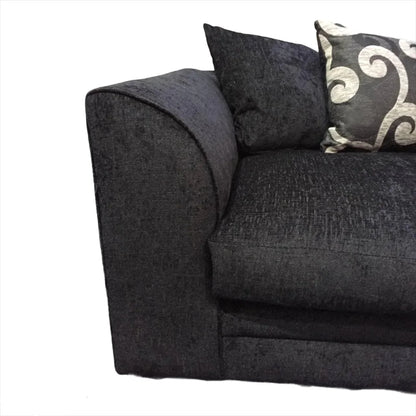 Zina Chenille Fabric 3 Seater and 2 Seater Sofa Set