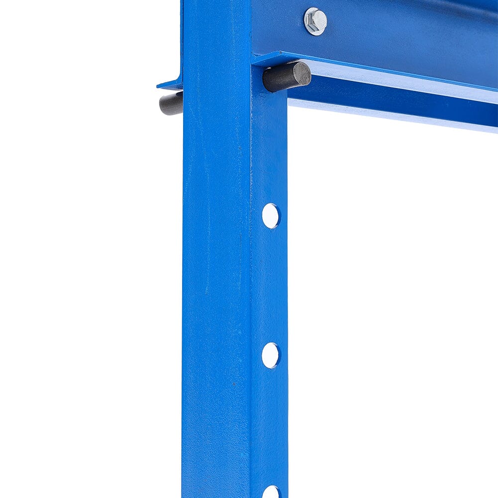 6/12/20Ton Blue Hydraulic Shop Press with Press Plates