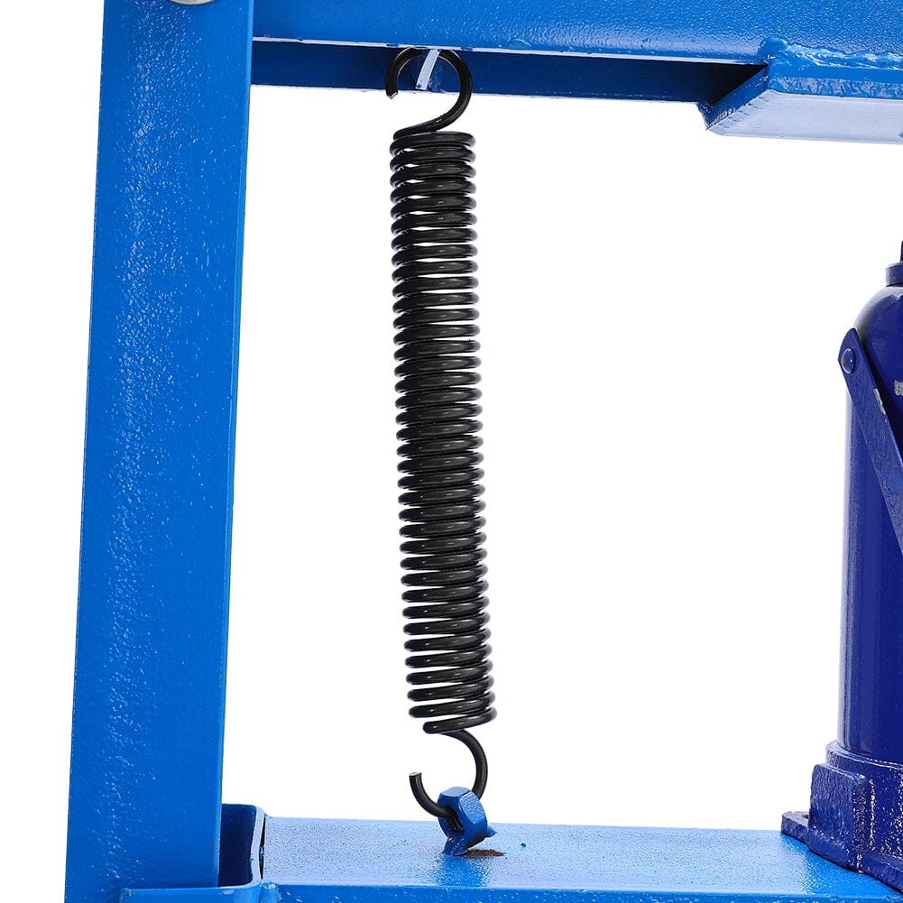 6/12/20Ton Blue Hydraulic Shop Press with Press Plates