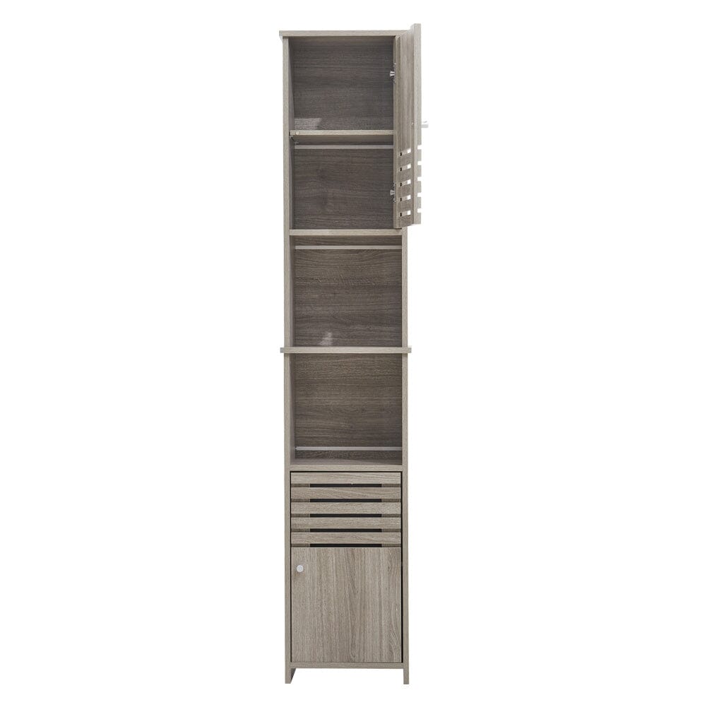 Freestanding Tall Bathroom Storage Cabinet