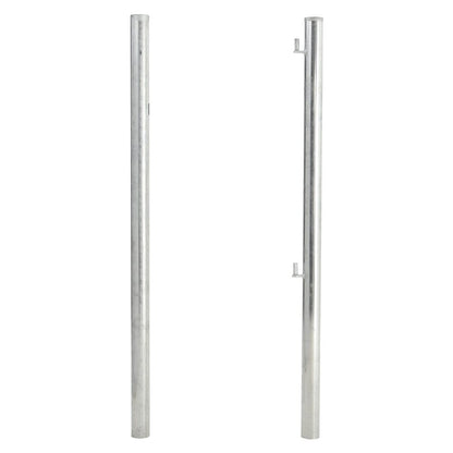 4-12FT Durable Galvanized Metal Field Gate