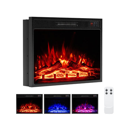 23‚Äù Electric Fireplace 750W/1500W Fireplace Insert