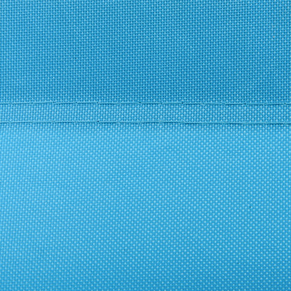 Outsunny Garden Sun Lounger, with Five-Position Back - Light Blue