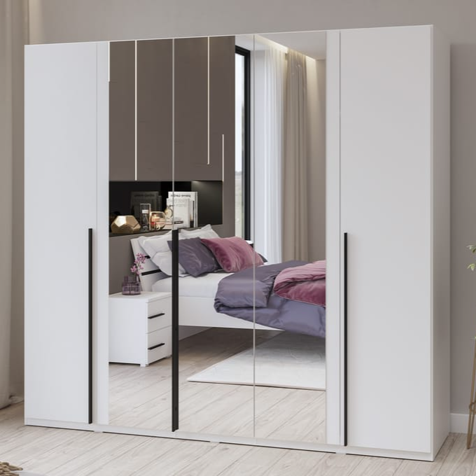 Violla Hinged Door Wardrobe 225cm