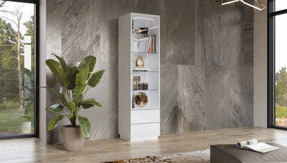 Helio 05 Tall Display Cabinet 50cm