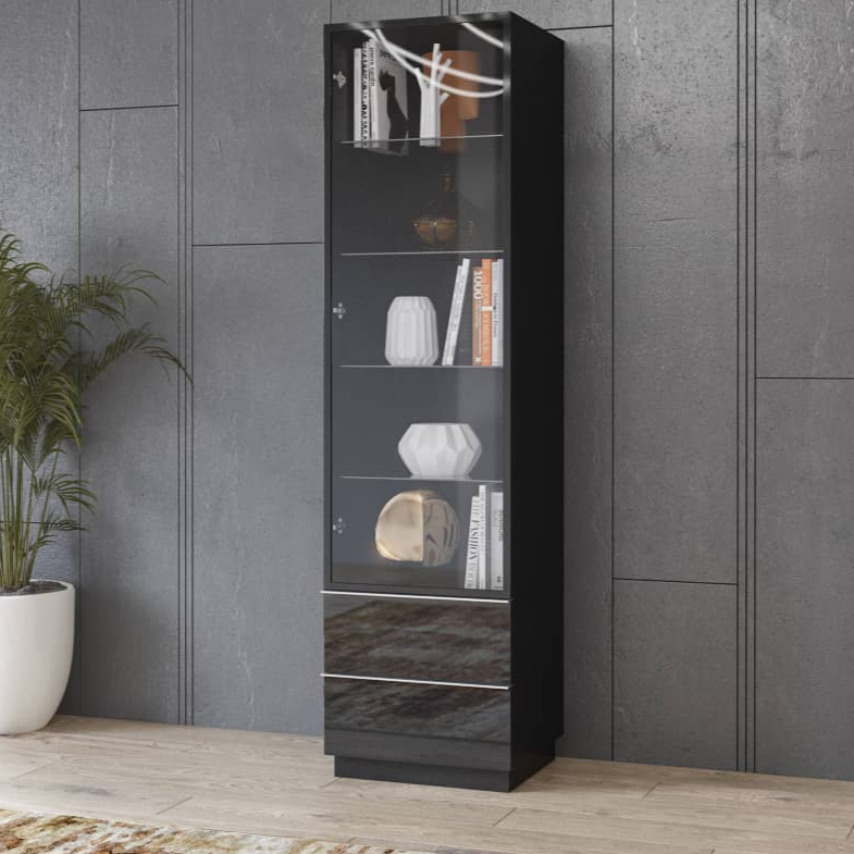 Helio 05 Tall Display Cabinet 50cm