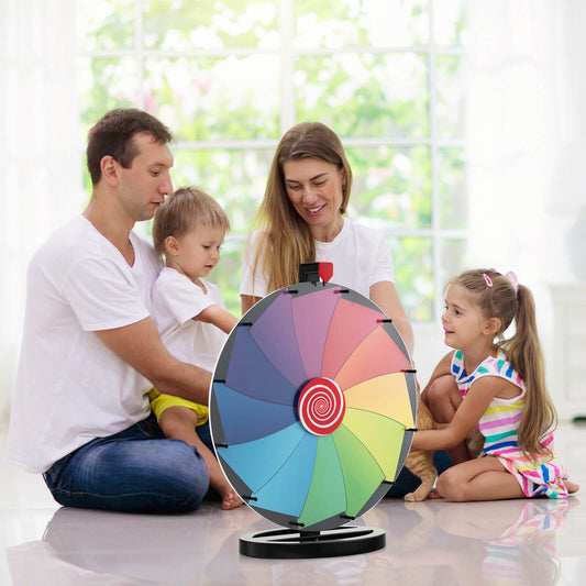 24" Colour Prize Wheel with Dry Erase Marker and Eraser