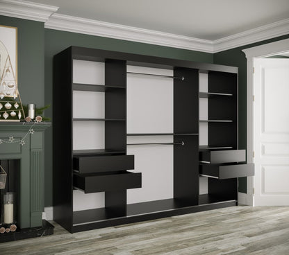 Geneva T Sliding Door Wardrobe 250cm