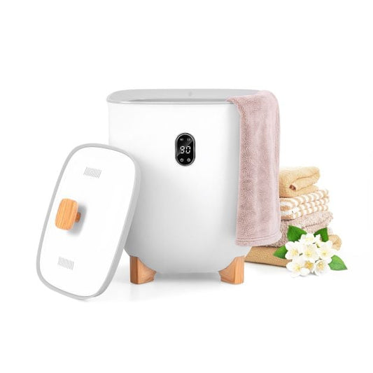 25L Towel Warmer Bucket Electric Hot Towel Bucket-White