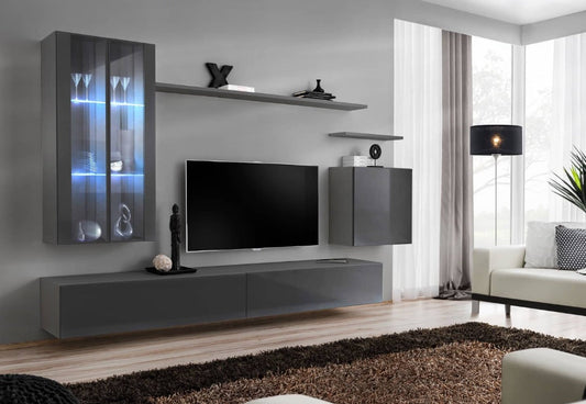Switch XII Entertainment Unit For TVs Up To 58"